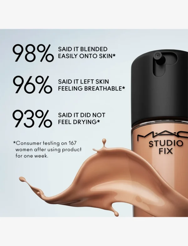 MAC Studio Fix Fluid Broad Spectrum Foundation Spf 15 - Foundation - Image 4