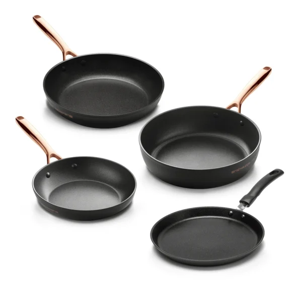 Frying pan SET, ROSE GOLD LIMITED EDITION – 4 pcs