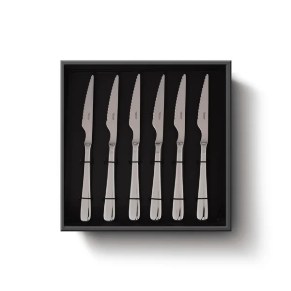 Steak and pizza knives SET, AURORA – 6 pcs