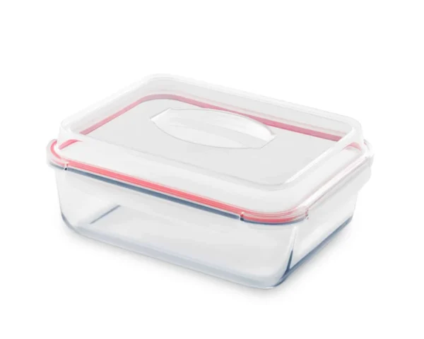 Lunch box, 1420 ml rectangular, BAKE&LOCK