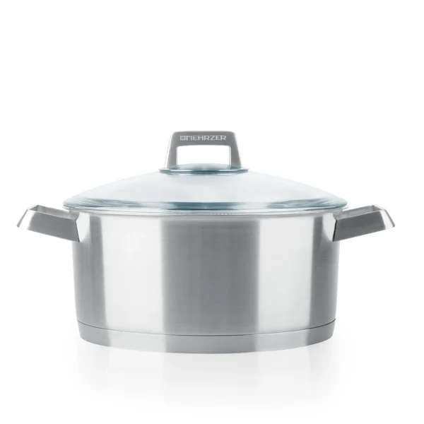 Pot 24cm 4.4L, with lid, Stainless steel 18/10