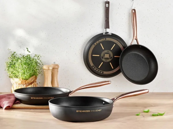 Frying pan SET, ROSE GOLD LIMITED EDITION – 4 pcs - Image 3