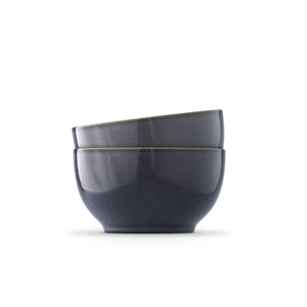 Bowls 14cm, Set of 2, blue, ART CERAMICS