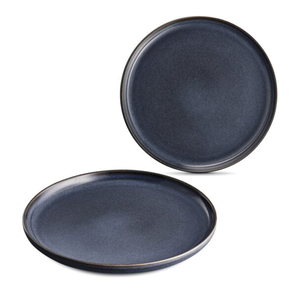 Dinner plates 26cm, Set of 2, blue, ART CERAMICS - Image 2