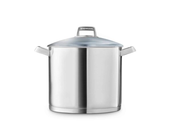 Deep pot 24cm, 8.0L, with lid, Stainless steel 18/10 - Image 3