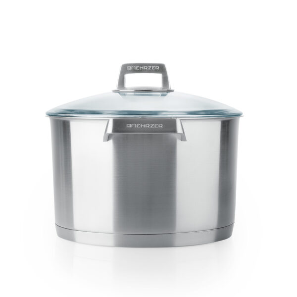 Pot 24cm 6.0L, with lid, Stainless steel 18/10 - Image 3