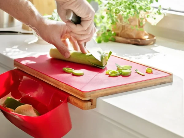 Cutting board, bamboo 37cm x 31cm - Image 6