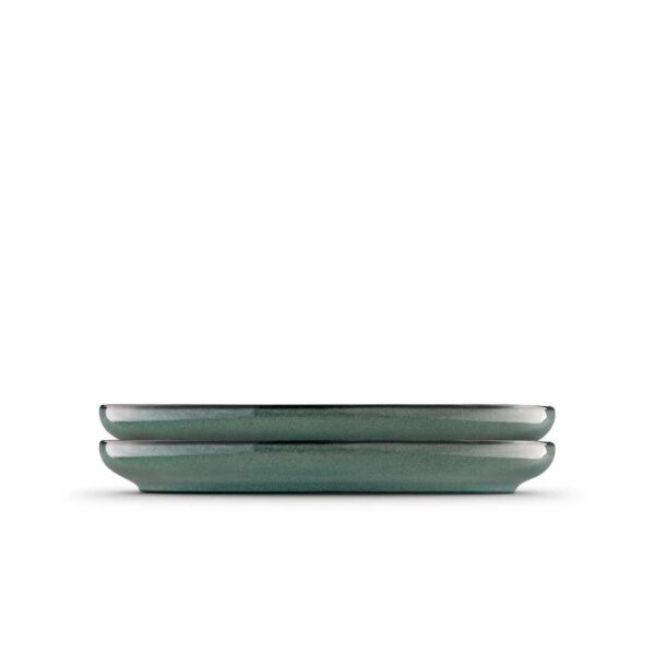 Dessert/breakfast plates 20cm, Set of 2, green, ART CERAMICS - Image 6